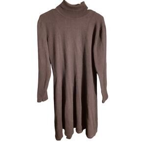 Stephanie Andrews Wool Dress Women’s Size L – Minimalist, Cozy, Elegant